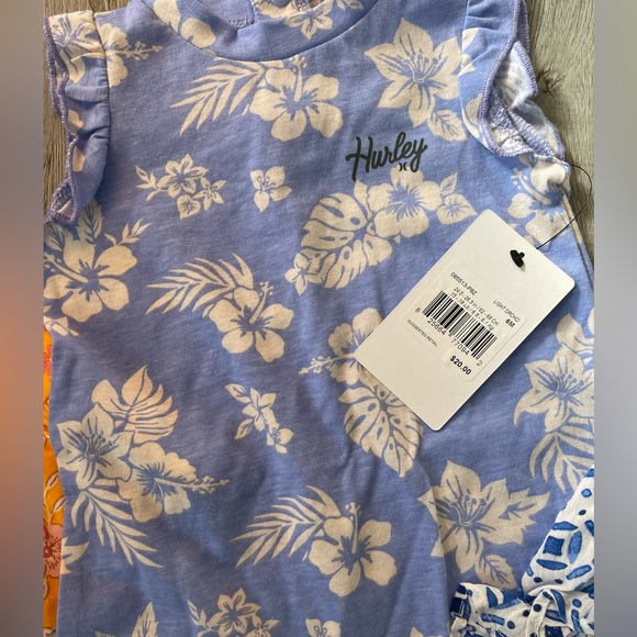 NWT 6-12 mos baby summer bundle (H&M, Hurley, Carter’s) - Picture 3 of 4